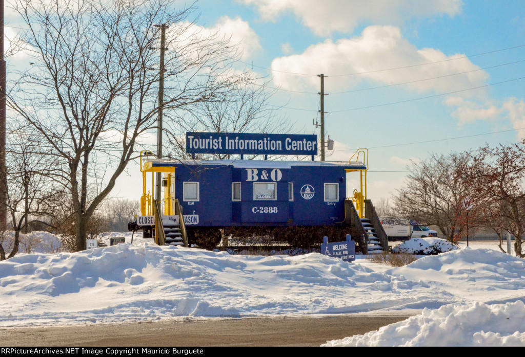 B&O Caboose - Tourist Information Center